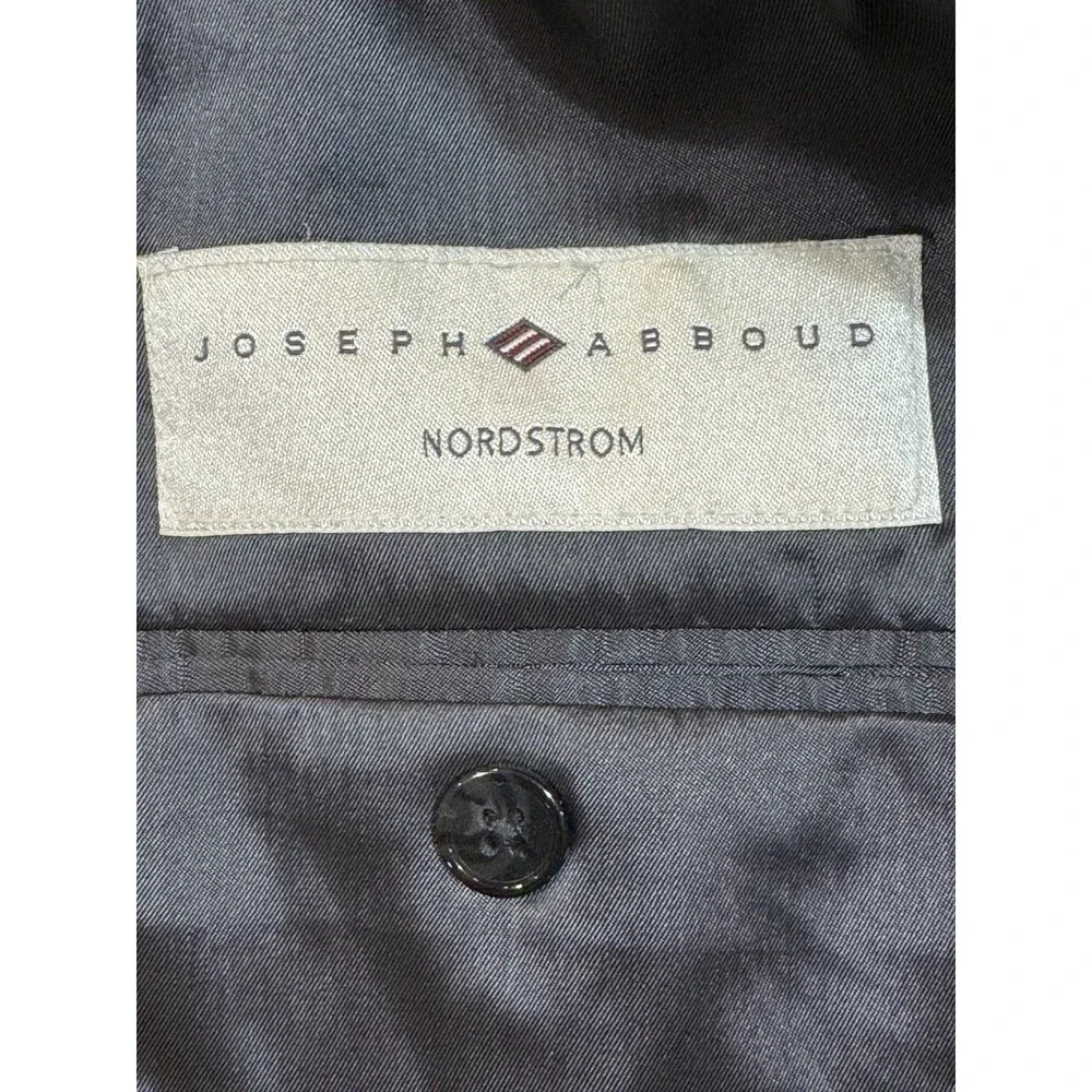 Herringbone Joseph Abboud Nordstrom 44R‎ Wool Windowpane Sport Coat USA